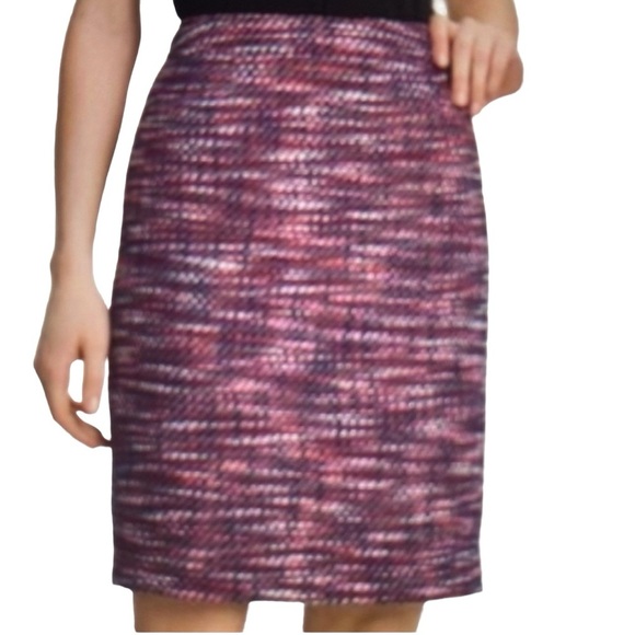 Halogen Dresses & Skirts - Halogen Tweed Skirt In Pink & Blue